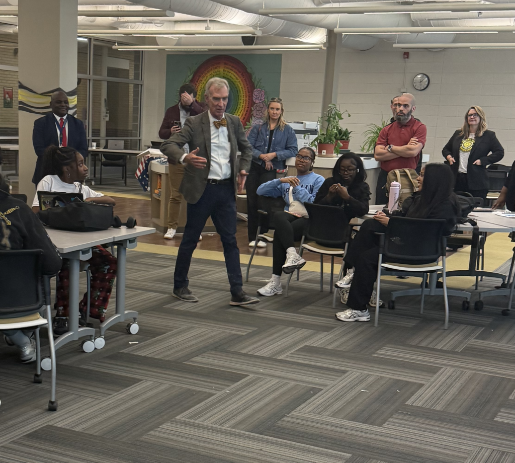 Bill Nye, "The Science Guy" Visits Carver